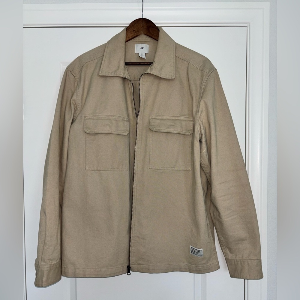 H&M Men's Tan Chore Work Jacket